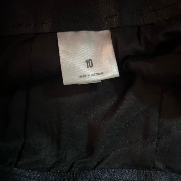 Express Black Sequin High Waist Shorts - Picture 3 of 4